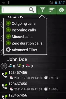 Call Stats android App screenshot 5